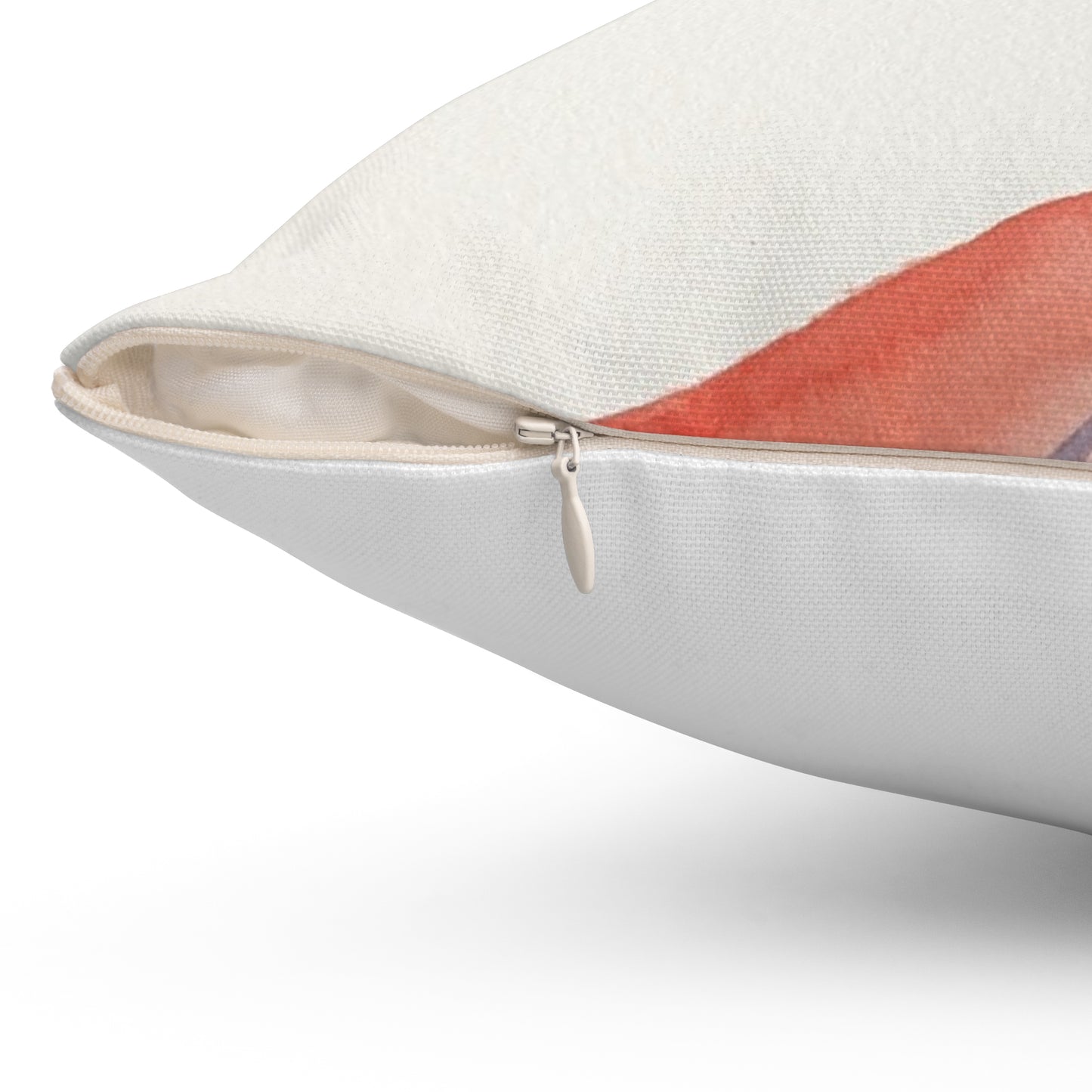 Abstract Art Spun Polyester Square Pillow - Modern Home Decor