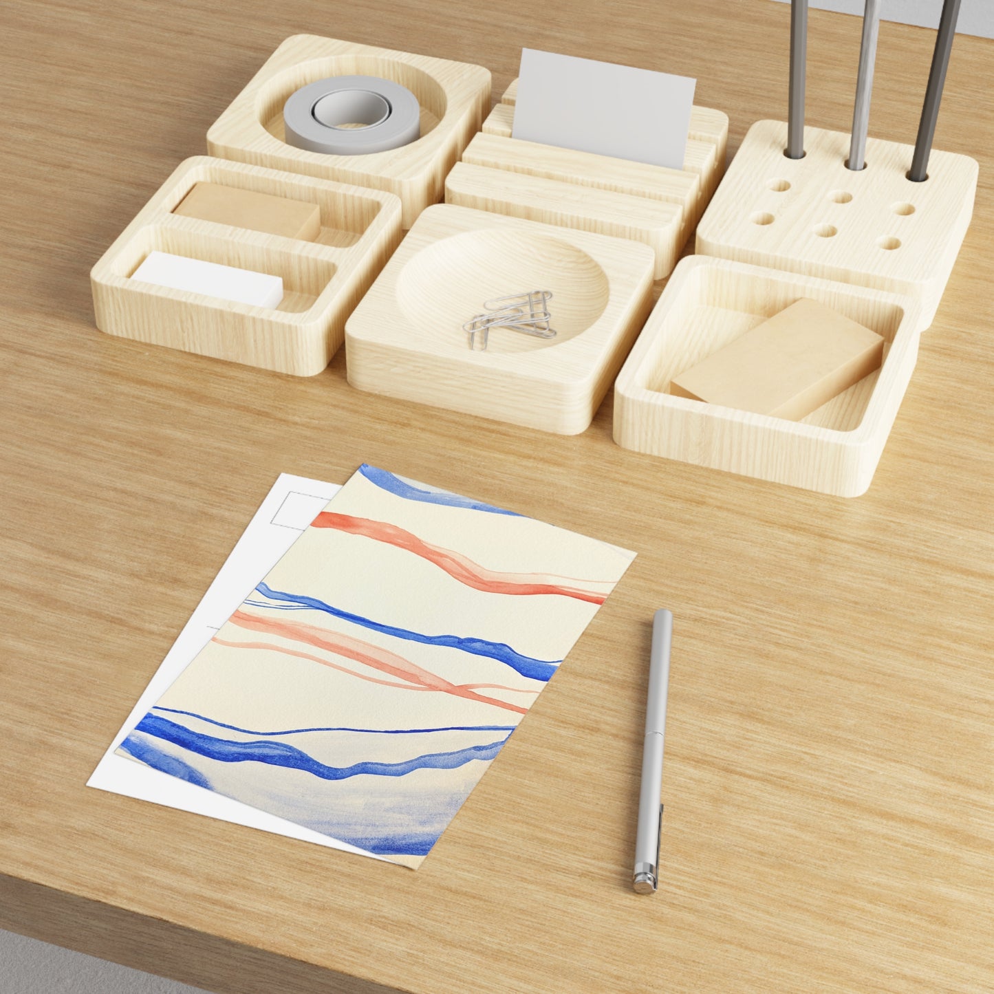 Artistically Abstract Fine Art Postcards | Unique Design Set