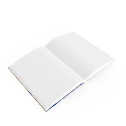 Stylish Hard Backed Journal - Artistic Design for Creativity & Reflection