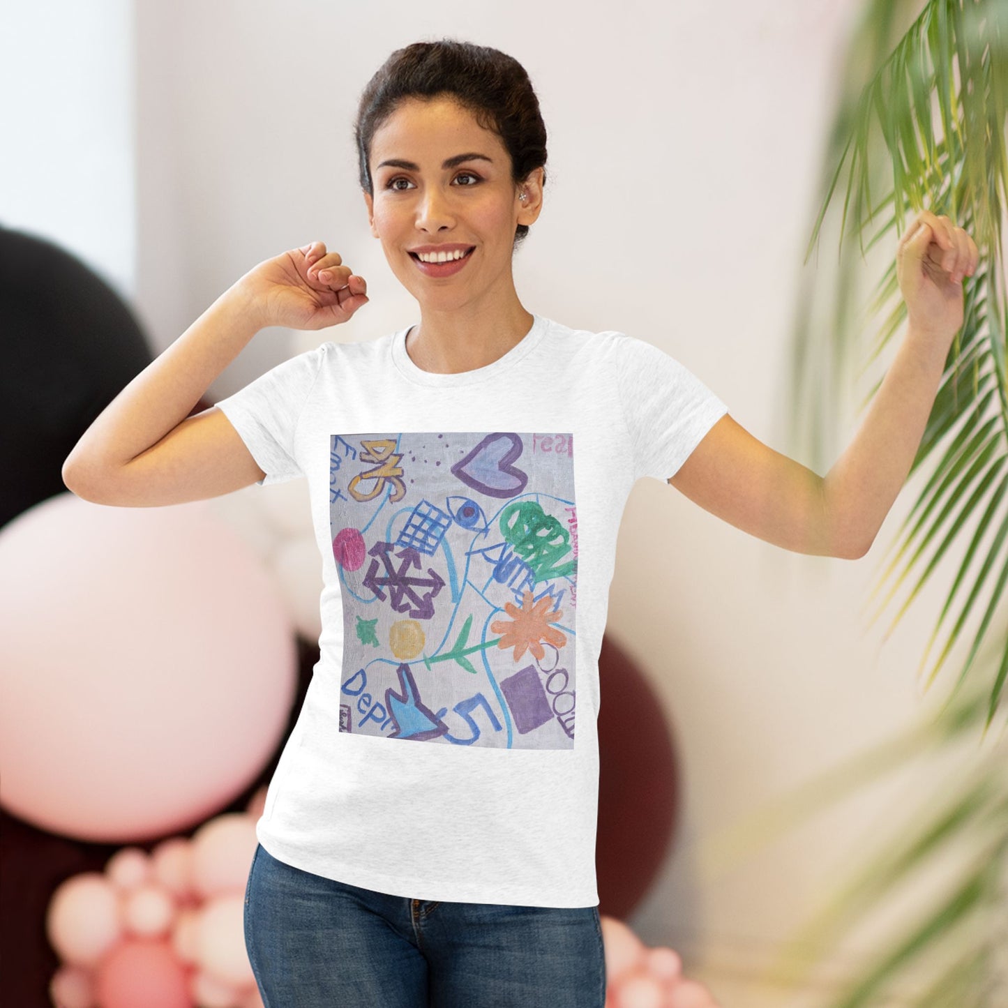 Women’s Tee – Brain in 3 Seconds | SG808 Artist Collection – Sam