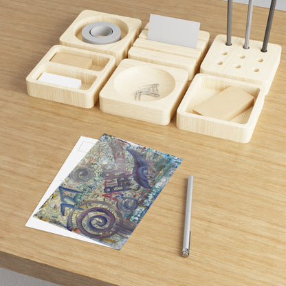 Artistic Fine Art Postcards - Unique Black and White Designs for Collectors and Gifting