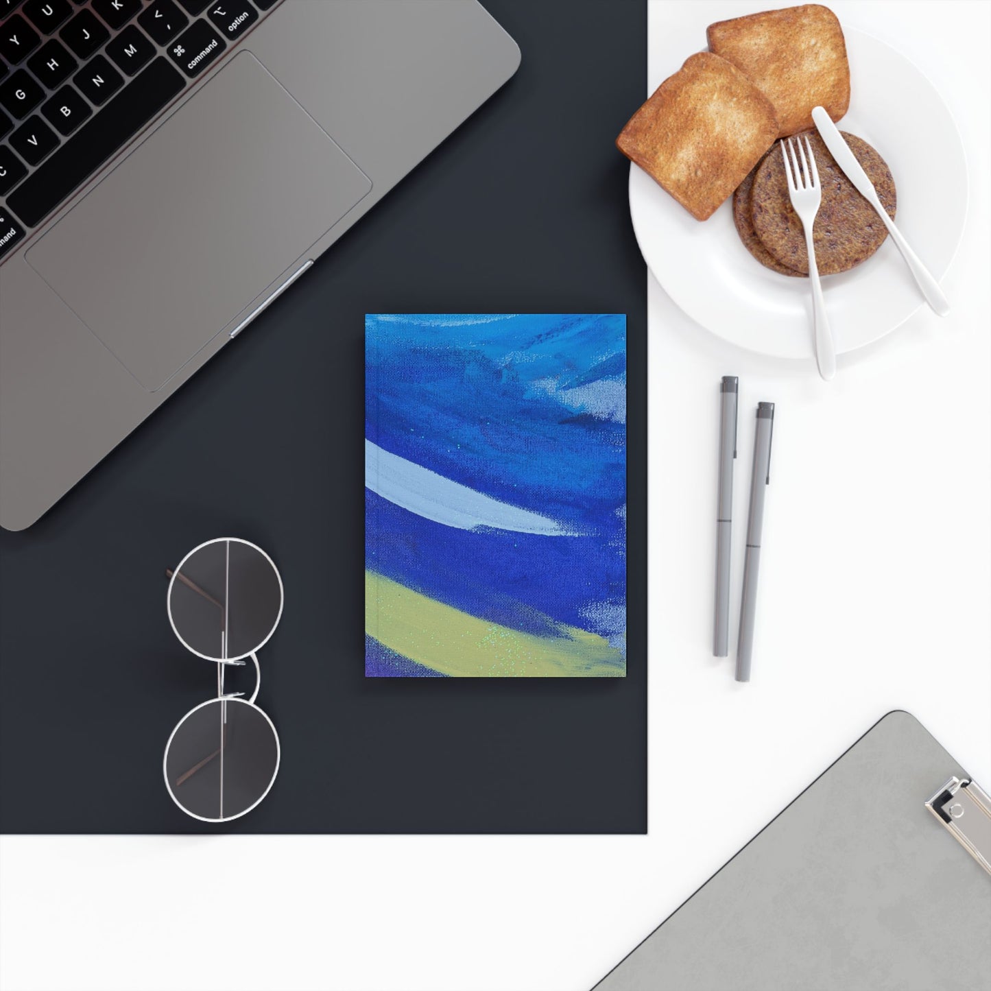 Hard Backed Journal – Cool Currents | SG808 Artist Collection – Tracy