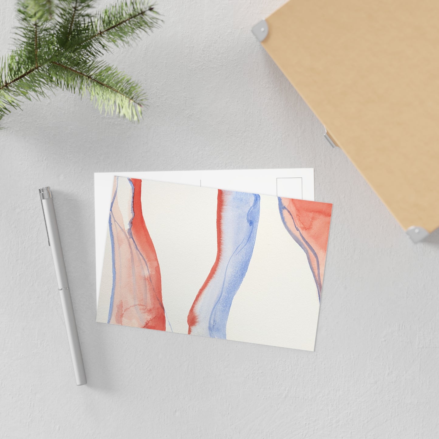 Artistic Fine Art Postcards - Unique Black and White Designs for Collectors and Gifting