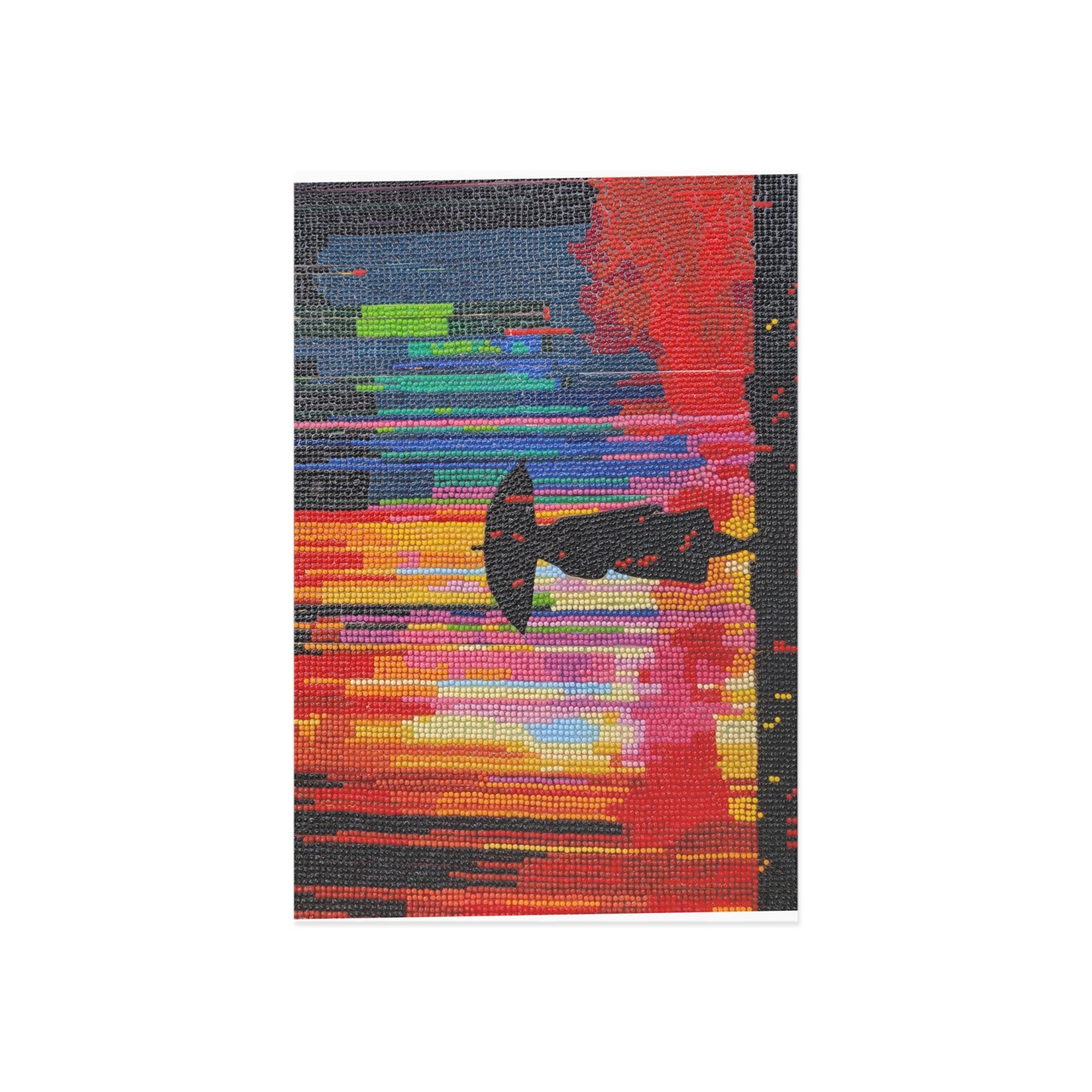 Fine Art Postcard – Walking Through Color | SG808 Artist Collection – Teresa
