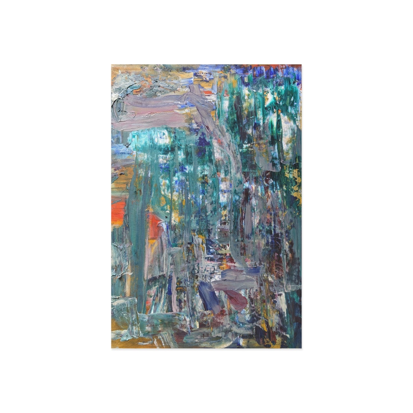 Artistically Abstract Fine Art Postcards | Unique Design Set