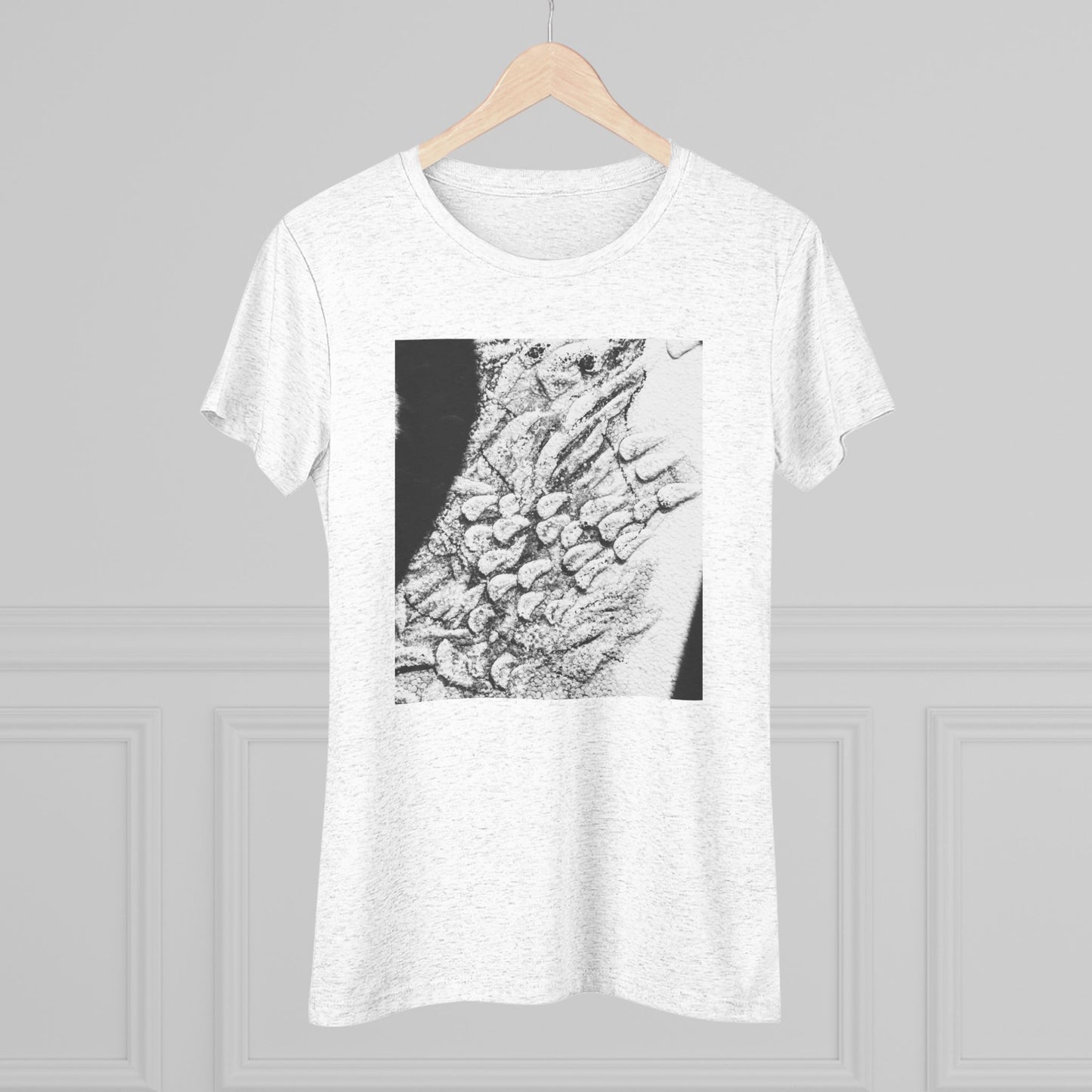 Women's Triblend Tee - Artistic Leopard Graphic T-Shirt