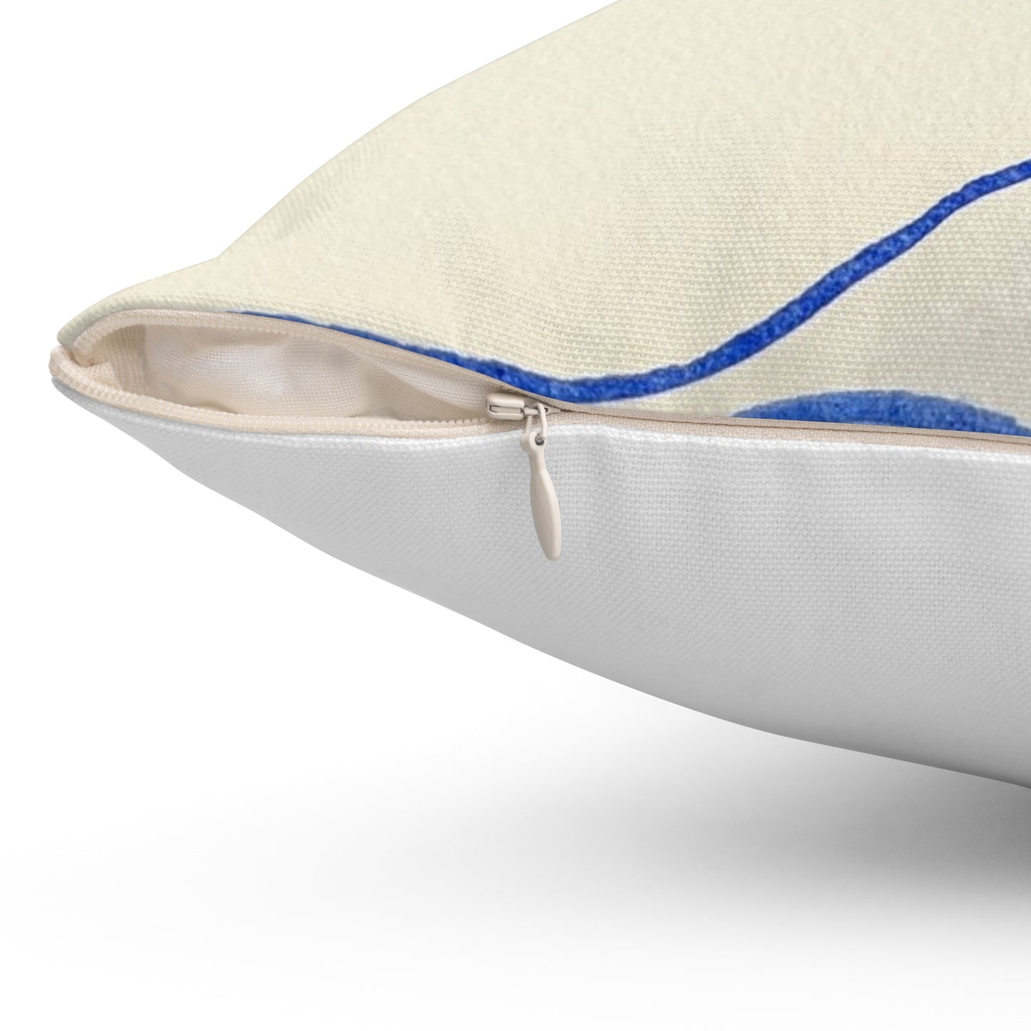 Abstract Art Spun Polyester Square Pillow - Modern Home Decor