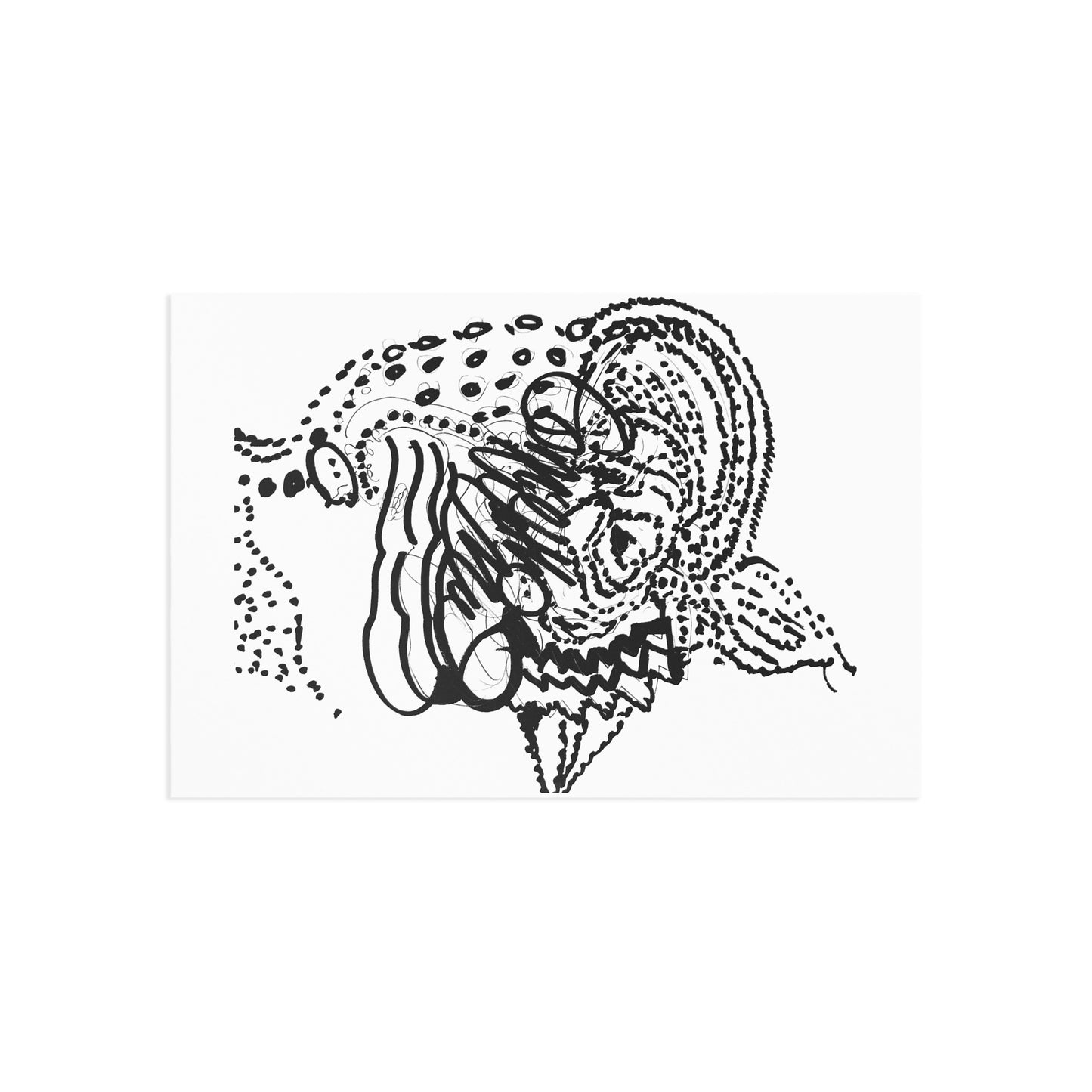 Artistically Abstract Fine Art Postcards | Unique Design Set