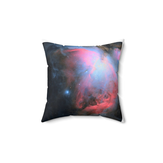 Orion Nebula Throw Pillow | SG808 Artist Collection – Nick