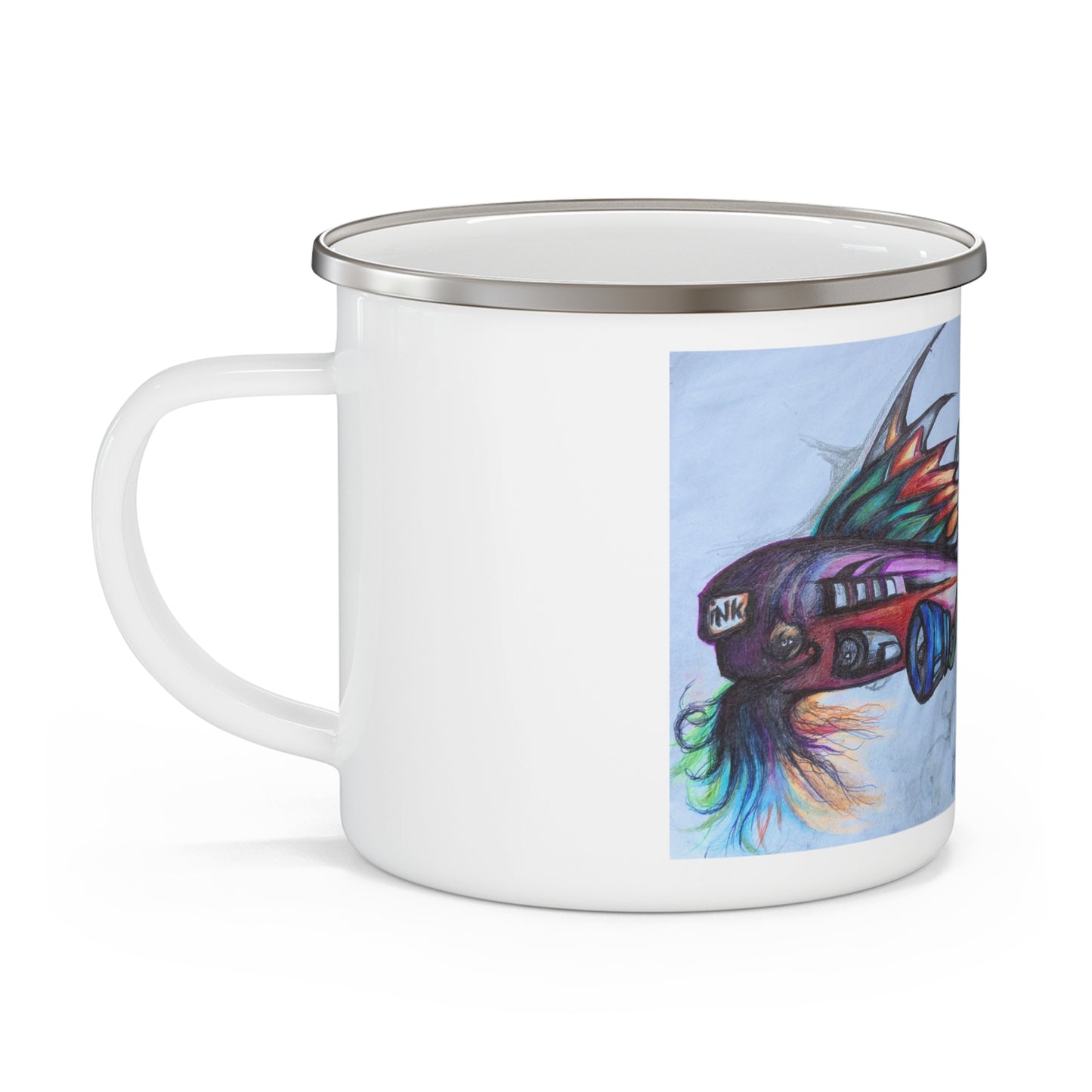 Nature Lover Enamel Camping Mug - Jessie - Radio Whale