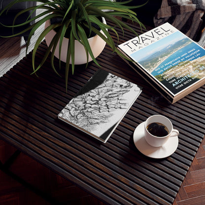 Stylish Hard Backed Journal - Artistic Design for Creativity & Reflection