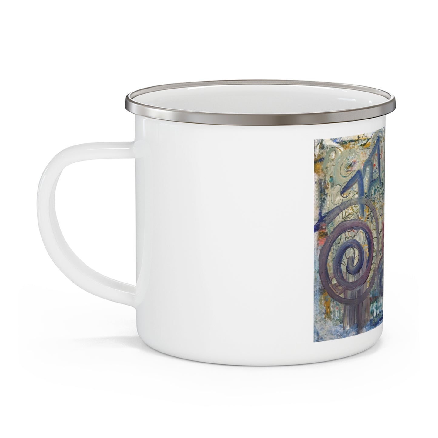 Nature Lover Enamel Camping Mug with - Arturo - "727"