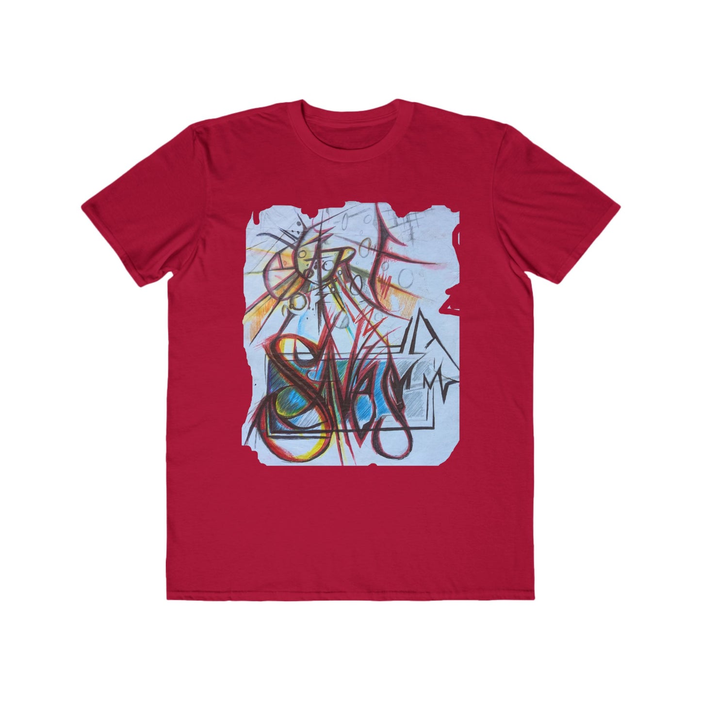 Men's Lightweight Fashion Tee - Jessie - Art Saves