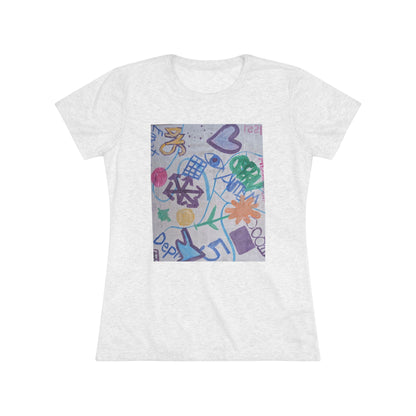 Women’s Tee – Brain in 3 Seconds | SG808 Artist Collection – Sam