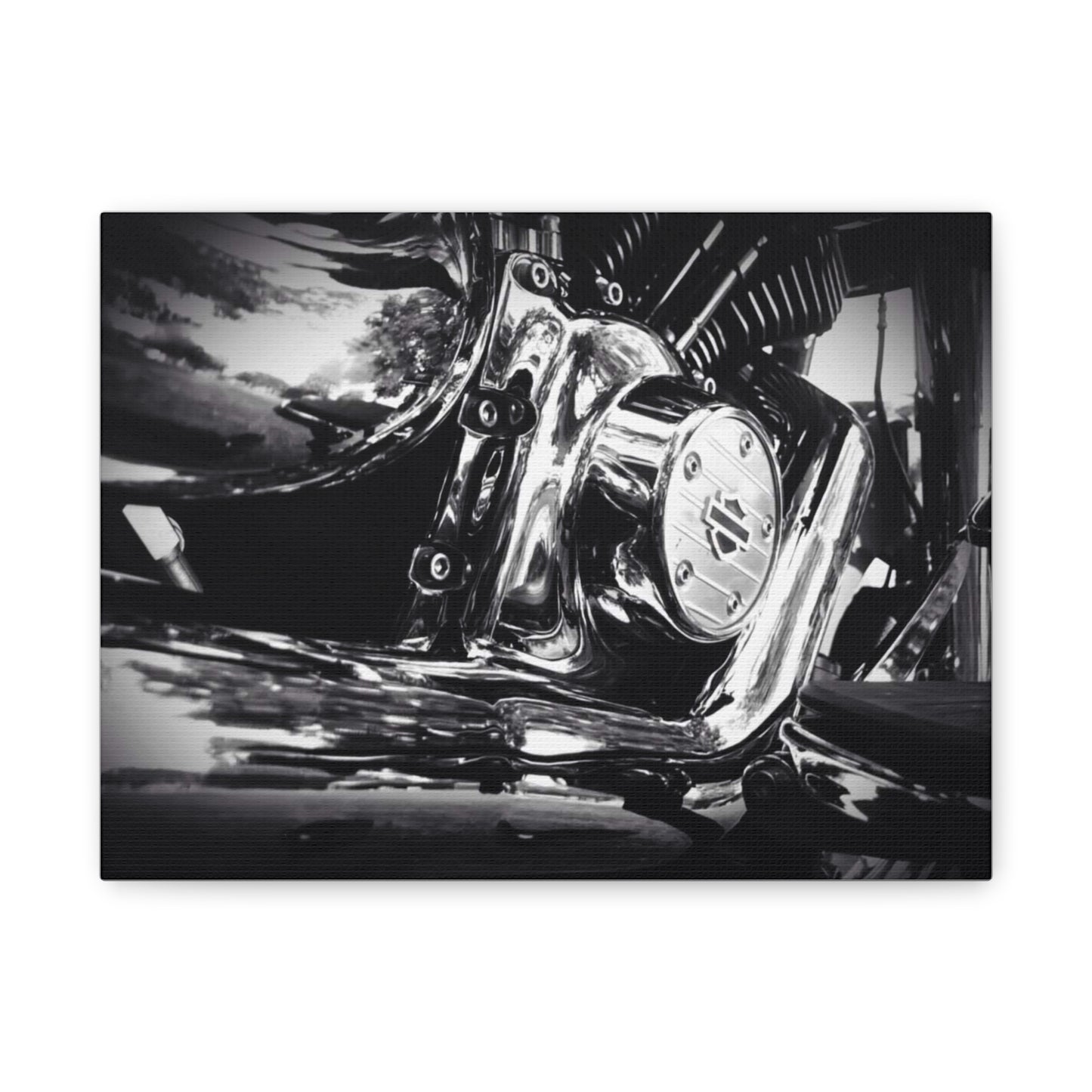 Chrome Pulse by Alexandra Yaros | SG808 Artist Photo Canvas