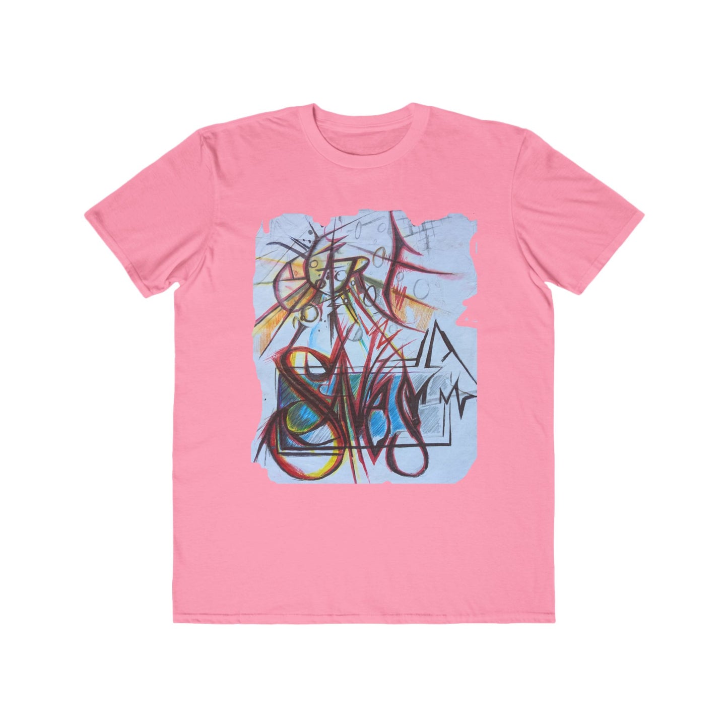 Men's Lightweight Fashion Tee - Jessie - Art Saves