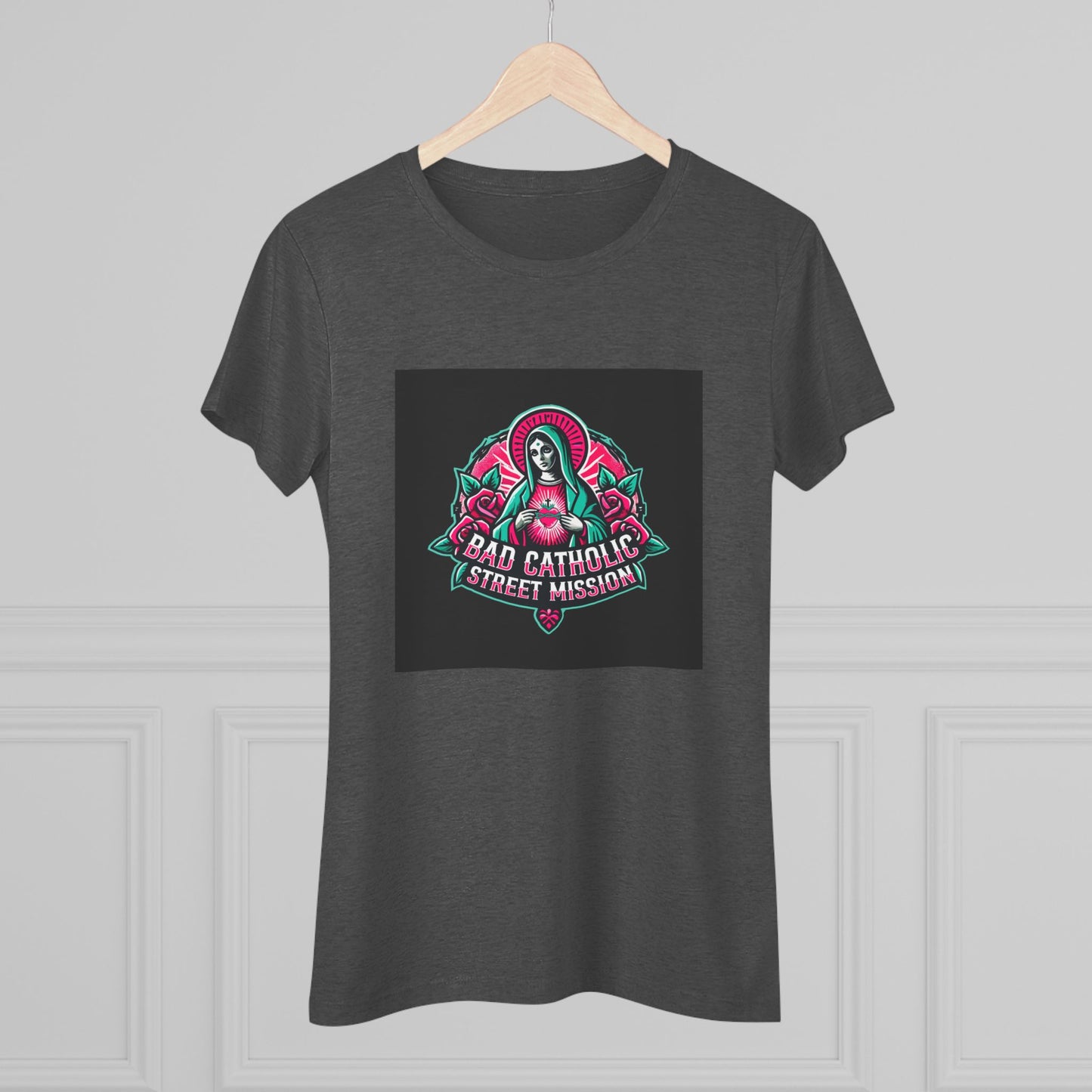Women's Triblend Tee - Bad Catholic T-Shirt