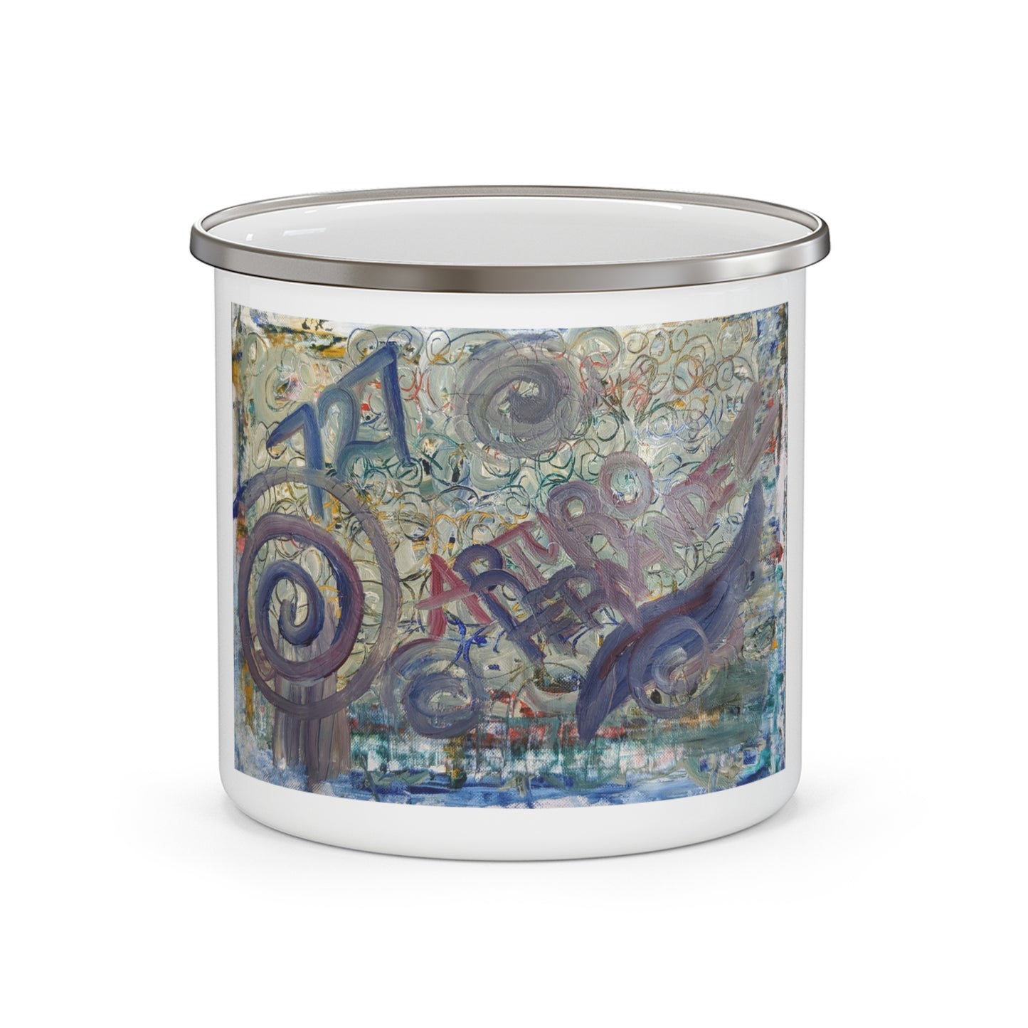 Nature Lover Enamel Camping Mug with - Arturo - "727"