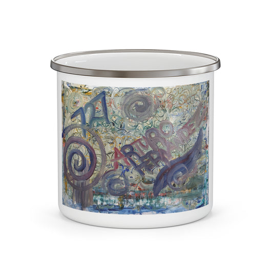 Nature Lover Enamel Camping Mug with - Arturo - "727"
