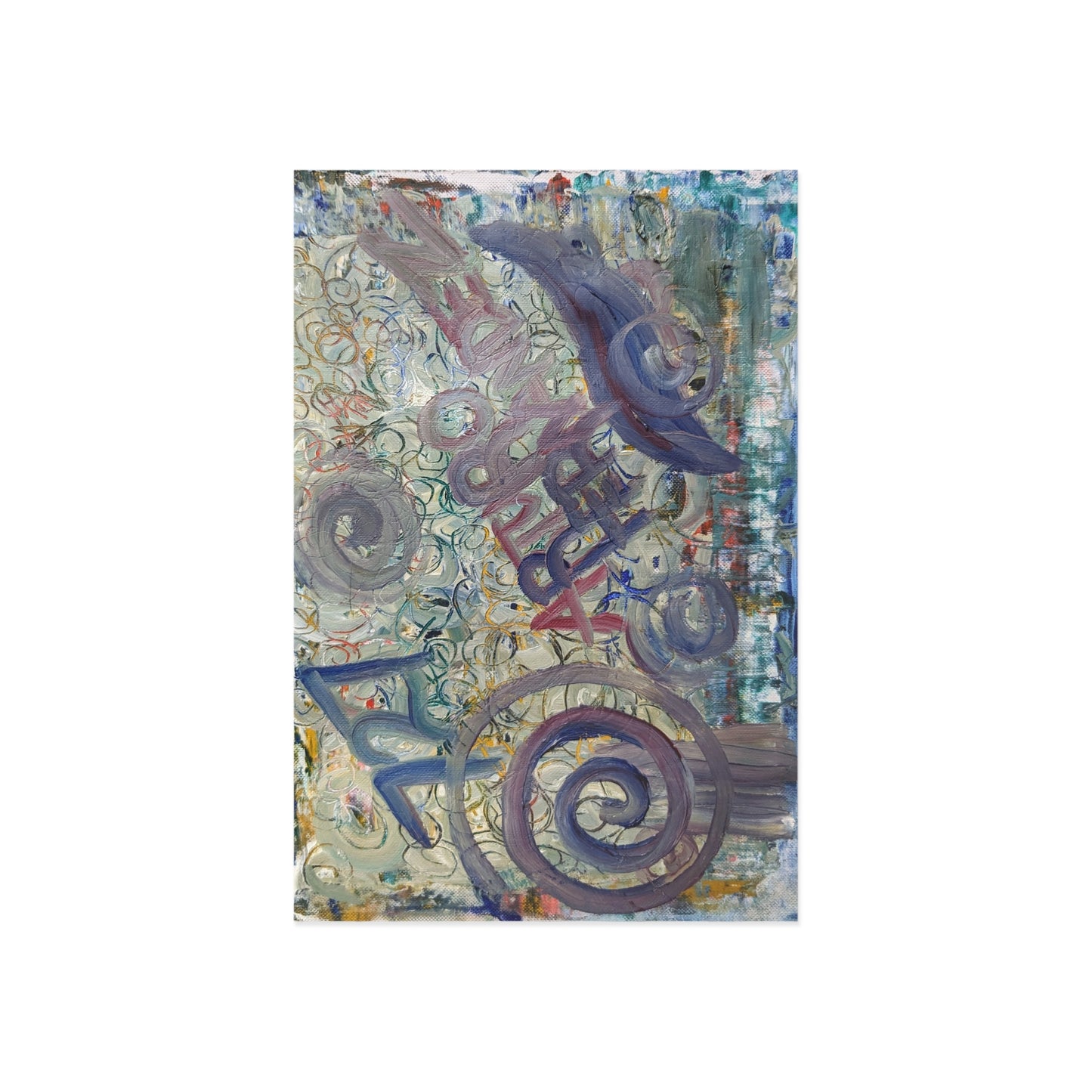 Artistically Abstract Fine Art Postcards | Unique Design Set