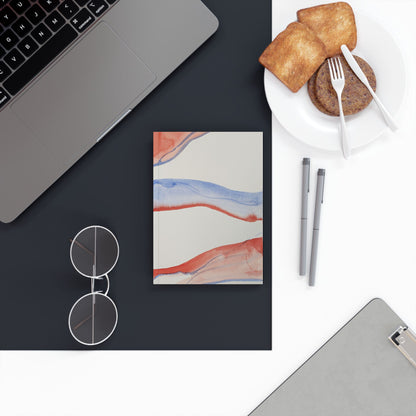 Stylish Hard Backed Journal - Artistic Design for Creativity & Reflection