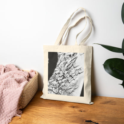 Artistic Cotton Canvas Tote Bag - Eco-Friendly Fashion & Everyday Use