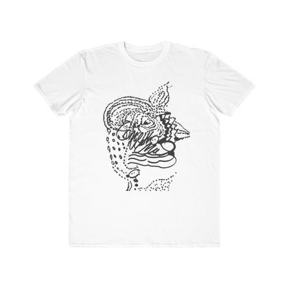 Men's Lightweight Fashion Tee - Abstract Art Design for Creative Souls