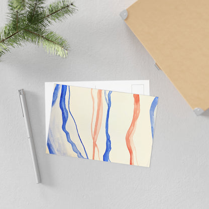 Artistically Abstract Fine Art Postcards | Unique Design Set