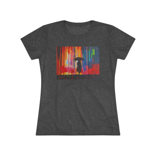 Walking Through Color Women’s Tee | SG808 Artist Teresa Collection