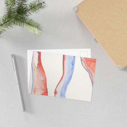 Artistically Abstract Fine Art Postcards | Unique Design Set
