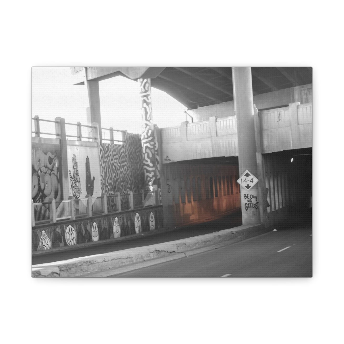 Be Cool or Get Lost | Photo Canvas by Alexandra Yaros