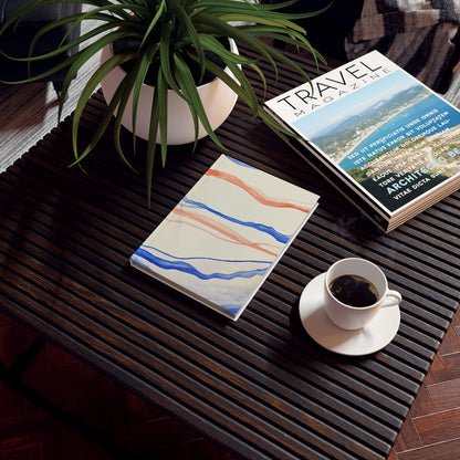 Stylish Hard Backed Journal - Artistic Design for Creativity & Reflection