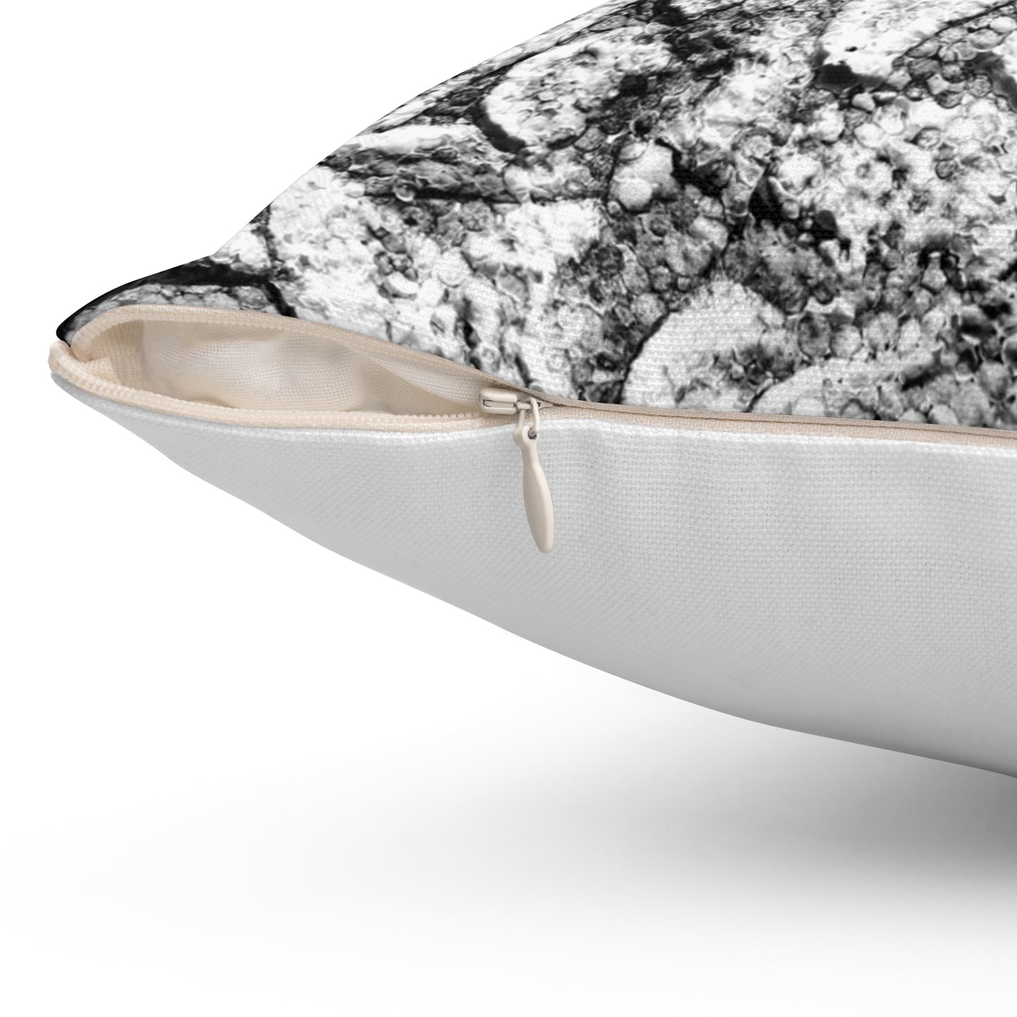 Abstract Art Spun Polyester Square Pillow - Modern Home Decor