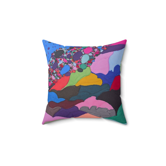 Modern Art Throw Pillow | SG808 Artist Collection Teresa