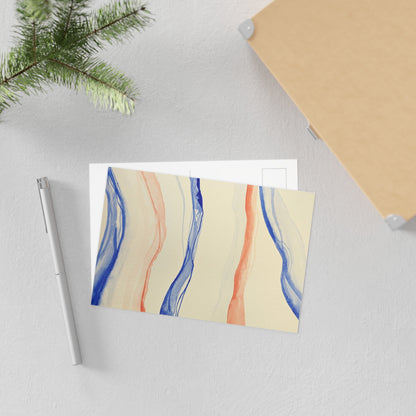 Artistic Fine Art Postcards - Unique Black and White Designs for Collectors and Gifting