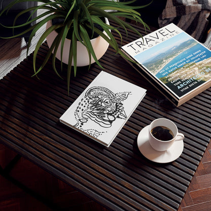 Stylish Hard Backed Journal - Artistic Design for Creativity & Reflection