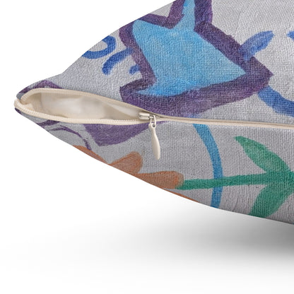 Brain in 3 Seconds Throw Pillow | SG808 Artist Collection – Sam