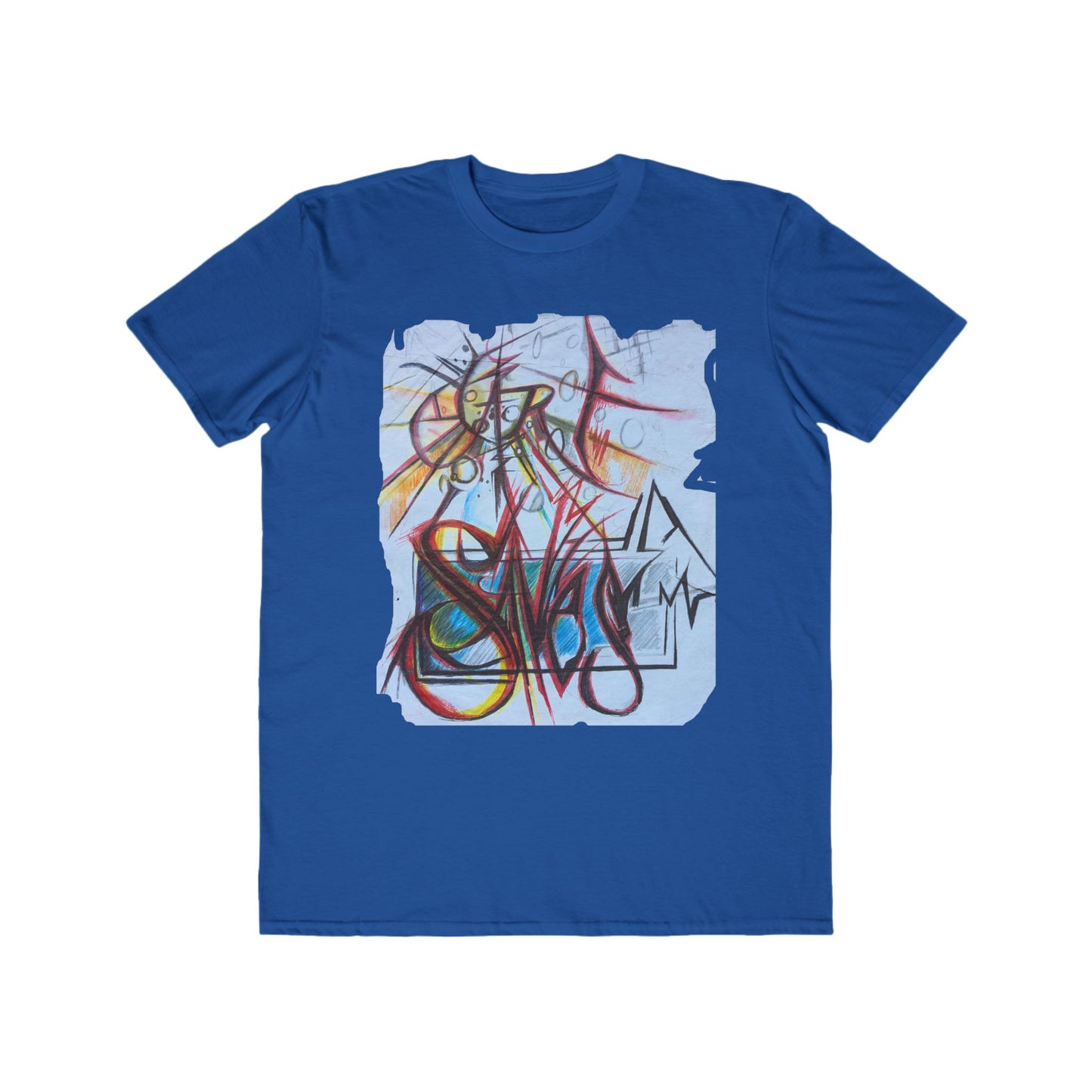 Men's Lightweight Fashion Tee - Jessie - Art Saves