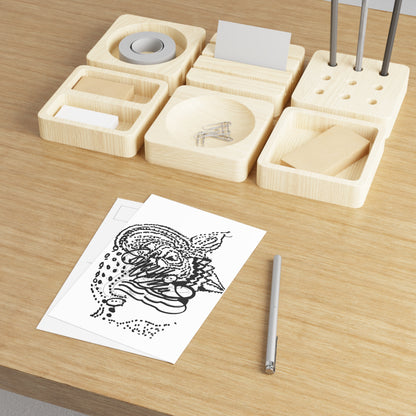 Artistically Abstract Fine Art Postcards | Unique Design Set