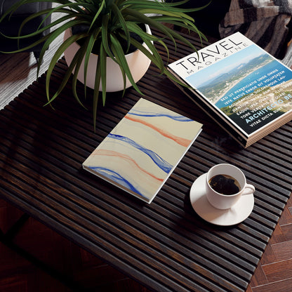 Stylish Hard Backed Journal - Artistic Design for Creativity & Reflection