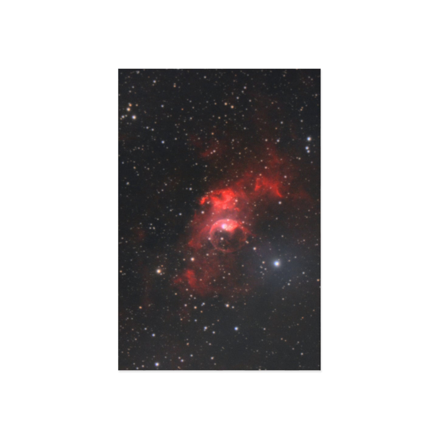 Fine Art Postcard – Bubble Nebula | SG808 Artist Collection – Nick