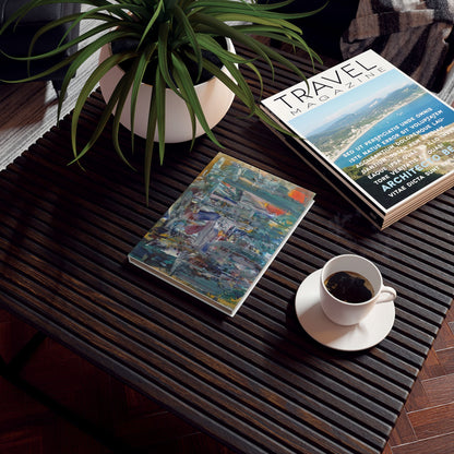 Stylish Hard Backed Journal - Artistic Design for Creativity & Reflection