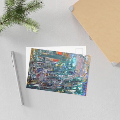 Artistic Fine Art Postcards - Unique Black and White Designs for Collectors and Gifting