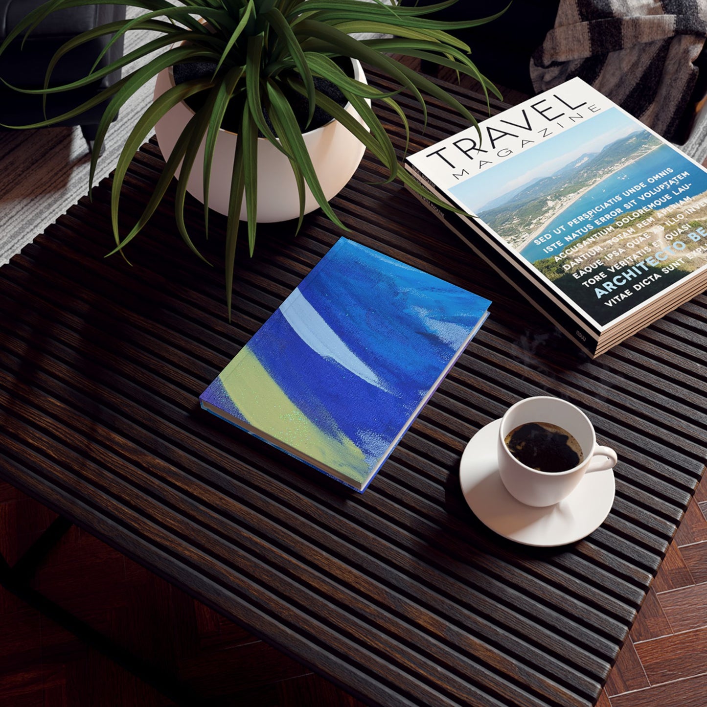 Hard Backed Journal – Cool Currents | SG808 Artist Collection – Tracy