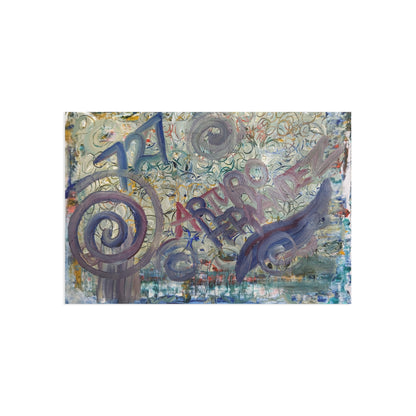 Artistically Abstract Fine Art Postcards | Unique Design Set