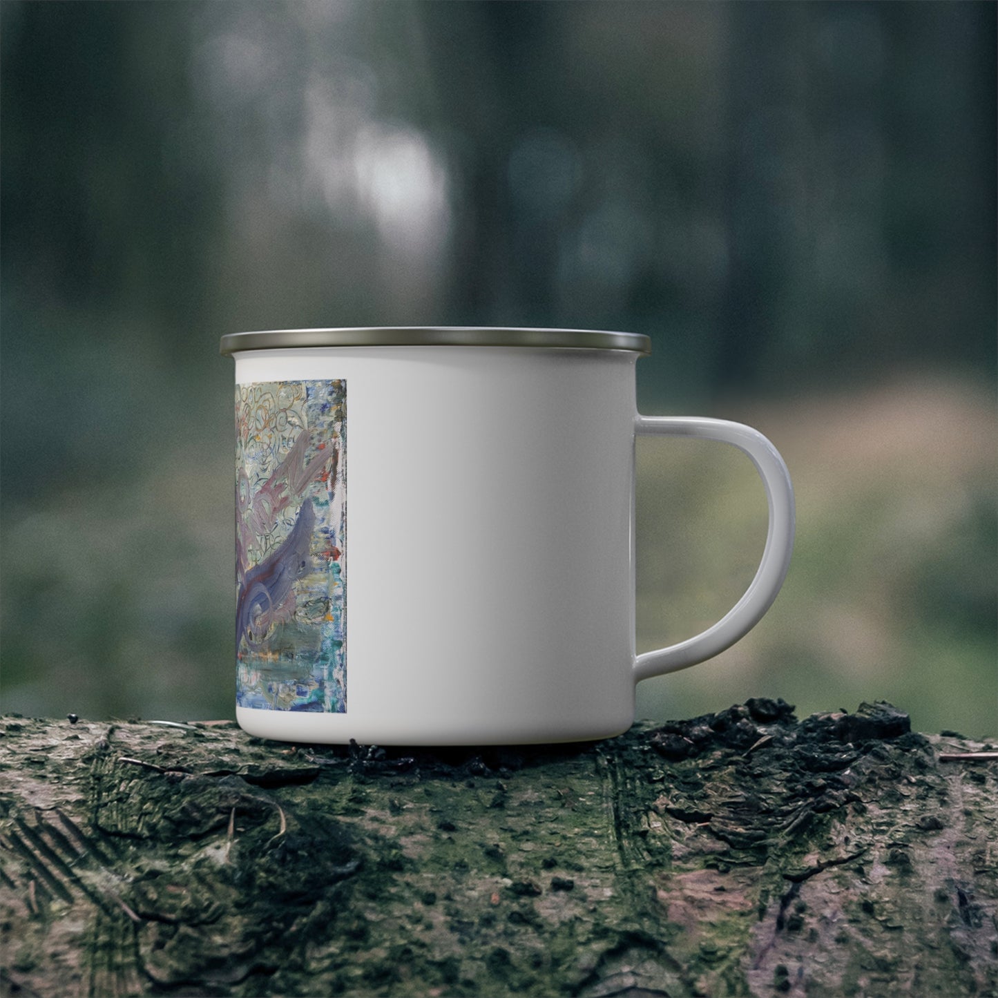 Nature Lover Enamel Camping Mug with - Arturo - "727"