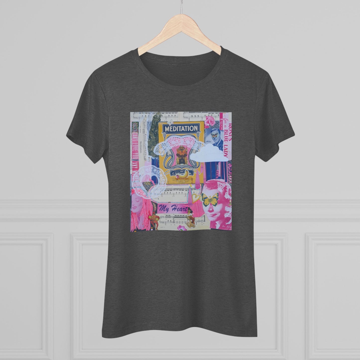 Meditation Collage Women’s Triblend Tee