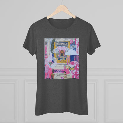 Meditation Collage Women’s Triblend Tee
